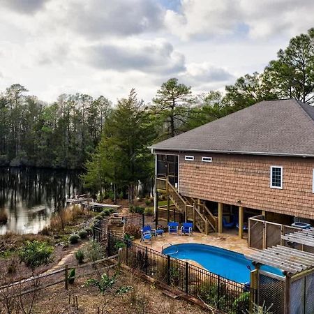 Heated Private Pool, Pond Views, Fishing, Mins To Carolina Beach วิลมิงตัน ภายนอก รูปภาพ